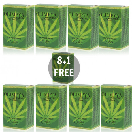 OLIMPYA VIBRATING PLEASURE EXTRA SATIVA CANNABIS 8 1 GRATIS