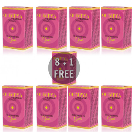 OLIMPYA VIBRATING PLEASURE POTENTE ESTIMULANTE POWER 8 1 GRATIS