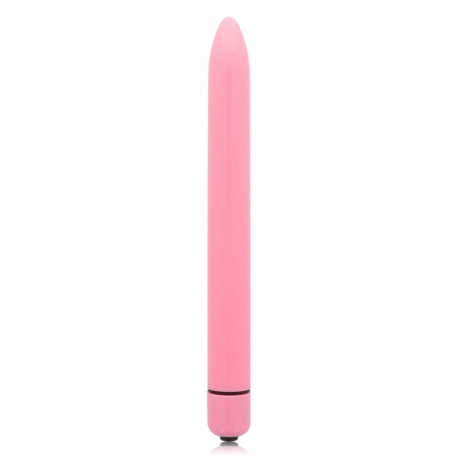 GLOSSY SLIM VIBRADOR ROSA