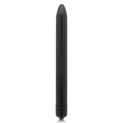 GLOSSY SLIM VIBRADOR NEGRO
