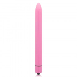 GLOSSY SLIM VIBRADOR ROSA INTENSO