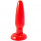 PLUG ANAL PEQUENO ROJO 15CM