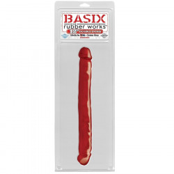 BASIX PENE DOBLE DE GELATINA ROJO 34 CM