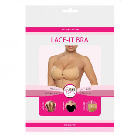 BYEBRA LACE IT REALZADOR PUSH UP CUP D NEGRO