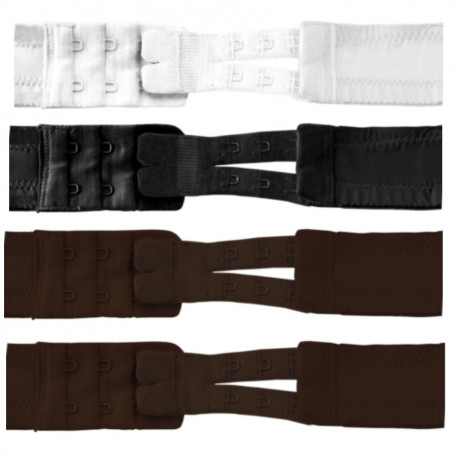 BYEBRA EXTENSORES DE CONTORNO FLEXIBLES 2 GANCHOS 4UDS