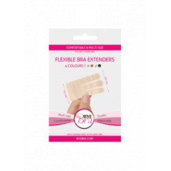 BYEBRA EXTENSORES DE CONTORNO FLEXIBLES 3 GANCHOS 4UDS