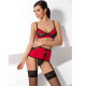 PASSION WOMAN SANDRA SET ROJO TALLA S M