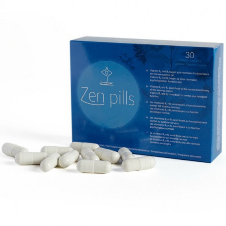 ZEN PILLS CAPSULAS RELAJACION Y REDUCCION ANSIEDAD