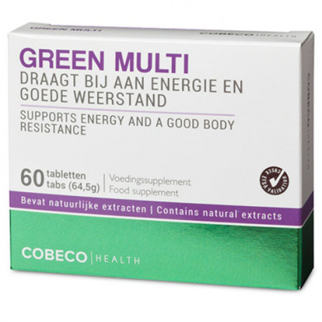 COBECO GREEN MULTI VITAMINAS 60 CAPS FLATPACK EN NL