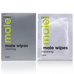 COBECO MALE WIPES TOALLITAS HIGIENICAS 6 X 25ML