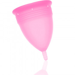 STERCUP COPA MENSTRUAL FDA SILICONE TALLA S ROSA