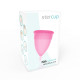 STERCUP COPA MENSTRUAL FDA SILICONE TALLA S ROSA