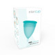 STERCUP COPA MENSTRUAL FDA SILICONE TALLA S AQUAMARINA