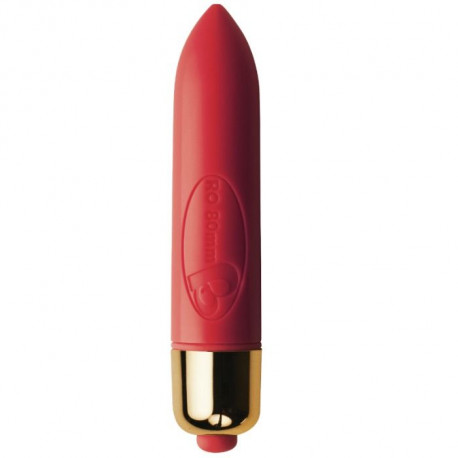 BALA VIBRADORA 7 VELOCIDADES ROCKS OFF ROJO