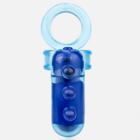 ANILLO VIBRADOR AZUL SCREAMING O DANGLE