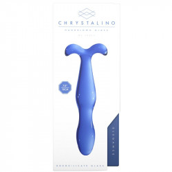 CHRYSTALINO ELEGANCE DILDO AZUL