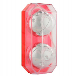 SEVENCREATIONS BOLAS GEISHA PLATA SILVER SHADES