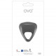OVO B9 ANILLO VIBRADOR GRIS OSCURO