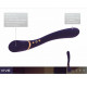 VIVE CLEO VIBRADOR REVERSIBLE LILA