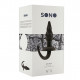 SONO PLUG ANAL NEGRO 10CM N11