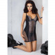 PASSION MADLEN CHEMISE TANGA NEGRO S M