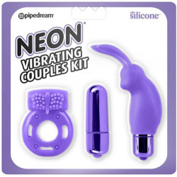 NEON KIT DE PLACER PARA PAREJAS LILA