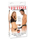 FETISH ARNES HUECO VIBRADOR PARA EL Y ELLA NEGRO 14CM