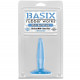 BASIX MINI PLUG ANAL DE GELATINA AZUL 9CM