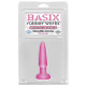 BASIX MINI PLUG ANAL DE GELATINA 9 CM ROSA