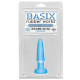 BASIX MINI PLUG ANAL DE GELATINA 9 CM AZUL
