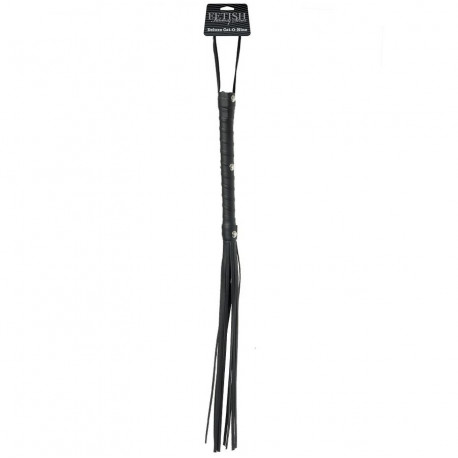 FETISH FANTASY FETISH FANTASY EDICION LIMITADA LATIGO AZOTADOR PIEL NEGRO