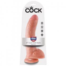 KING COCK 9 PENE REALISTICO NATURAL 229CM