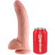 KING COCK 9 PENE REALISTICO NATURAL 229CM