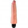 KING COCK VIBRADOR REALISTICO STIFFY 20.3 CM - NATURAL