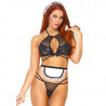 LEG AVENUE SET SIRVIENTA SEXY TALLA UNICA