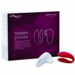 WE VIBE TEASEPLEASE PREMIUM PINZAS PARA PAREJAS Y ESTIMULADOR CLITORIS