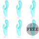 MIA DRESDE VIBRADOR AZUL TURQUESA 5+1 GRATIS