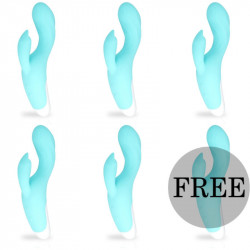 MIA DRESDE VIBRADOR AZUL TURQUESA 51 GRATIS