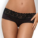 OBSESSIVE PACK SHORTIES LACEA NEGRO Y BLANCO TALLA S M