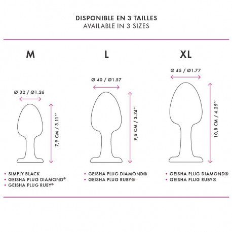 DORCEL PLUG DIAMOND SILICONA L 95CM