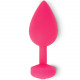 FUNTOYS GPLUG ANAL VIBRADOR RECARGABLE GRANDE ROSA NEON 39CM