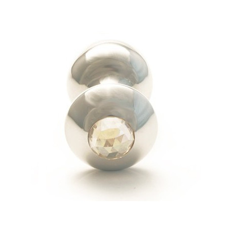 ROSEBUDS CRISTAL SWAROVSKI PLUG ANAL ACERO 43 X 25MM GOLDEN SHADOW