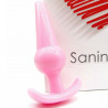 SANINEX PLUG INICIACION ANAL ORGASMIC SEX UNISEX-BASIC LINE ROSA