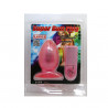 BAILE PLUG ANAL GRANDE CON VIBRACION - ROSA 11.6 CM X 5.8 CM