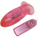 PLUG ANAL CON VIBRACION ROSA 116 X 4 CM