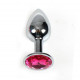 SECRETPLAY PLUG ANAL ALUMINIO FUCSIA 7CM