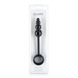 GLAMY RING BUTT PLUG Y ANILLO NEGRO