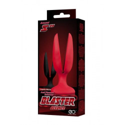 NMC OPEN PLUG ANAL SILICONE NEGRO 135 CM