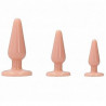 SHOTS ANAL KIT ENTRENAMIENTO NATURAL ANAL 3PCS