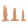 SET DE PLUGS ANAL WHITE